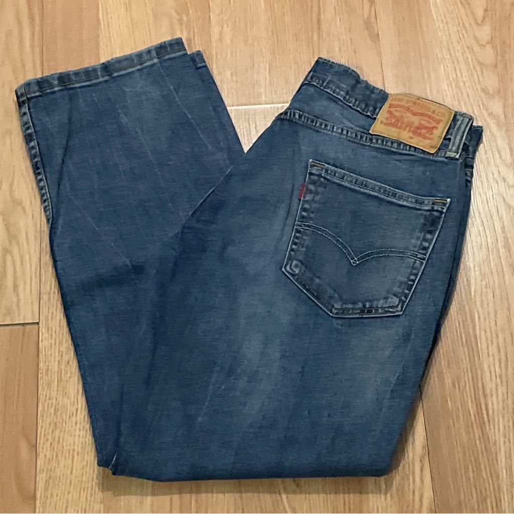 Levis 514 Men’s 32x29 Straight Fit Jeans Medium Blue Denim Classic